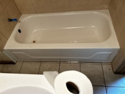 bathtub after reglazing